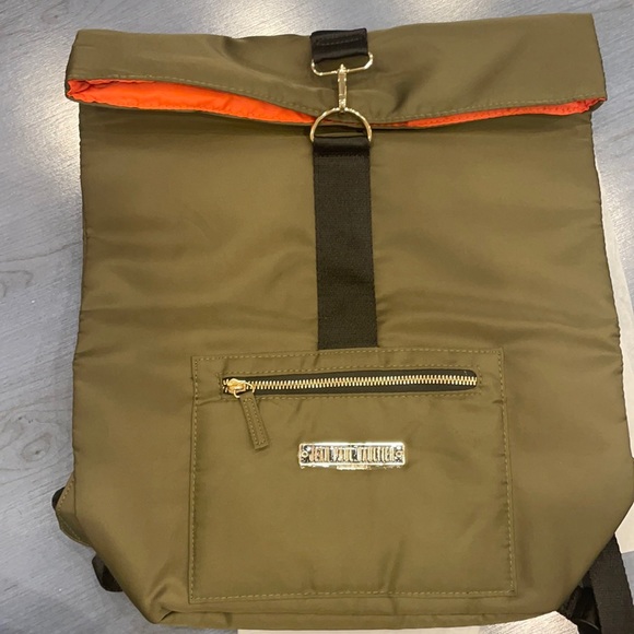 Jean Paul gaultier olive green backpack - Picture 1 of 7
